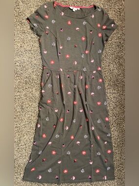 Boden Florrie Jersey Dress with Pockets Size 4 Long